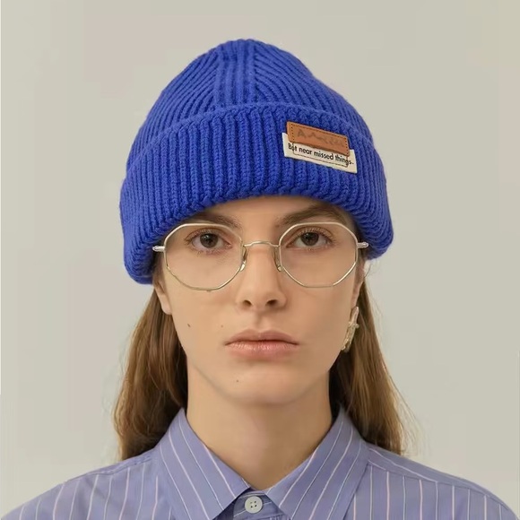 Ader Error Wool Knit Beanie in orange  (100% wool) BNWT🥳Xmas cco Sale 🎁 - Picture 4 of 4